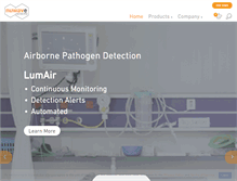 Tablet Screenshot of nuwavesensors.com